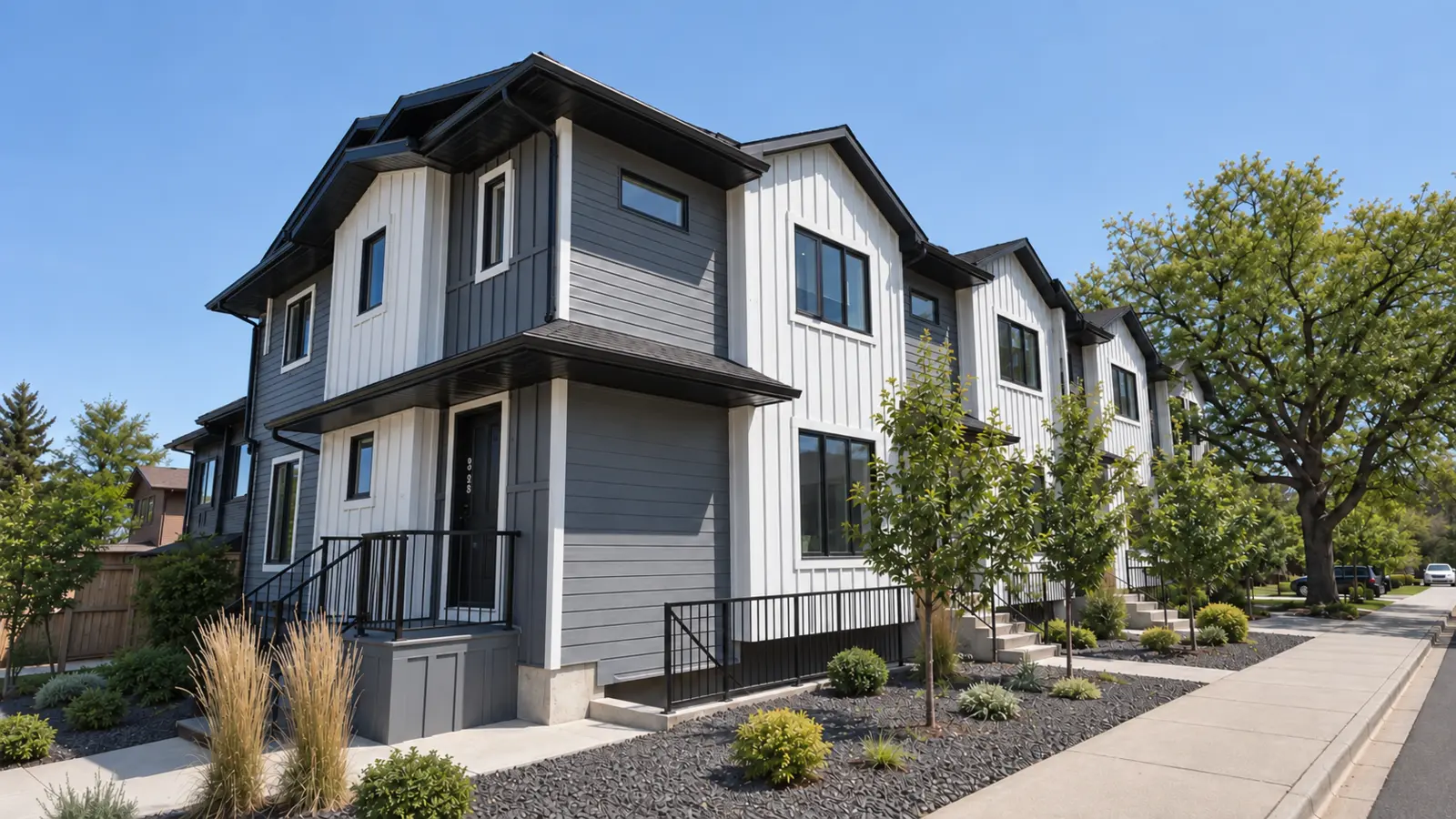 Optima completed multi-family development at 1739 33 Ave SW