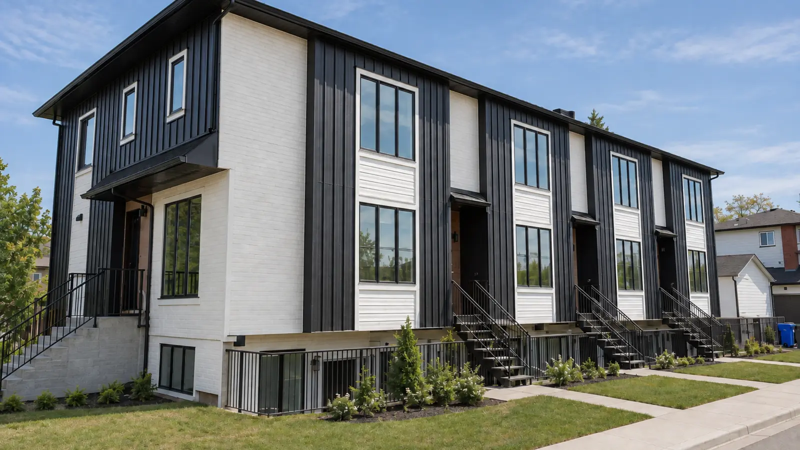 Optima completed multi-family development at 3916 30 Ave SW