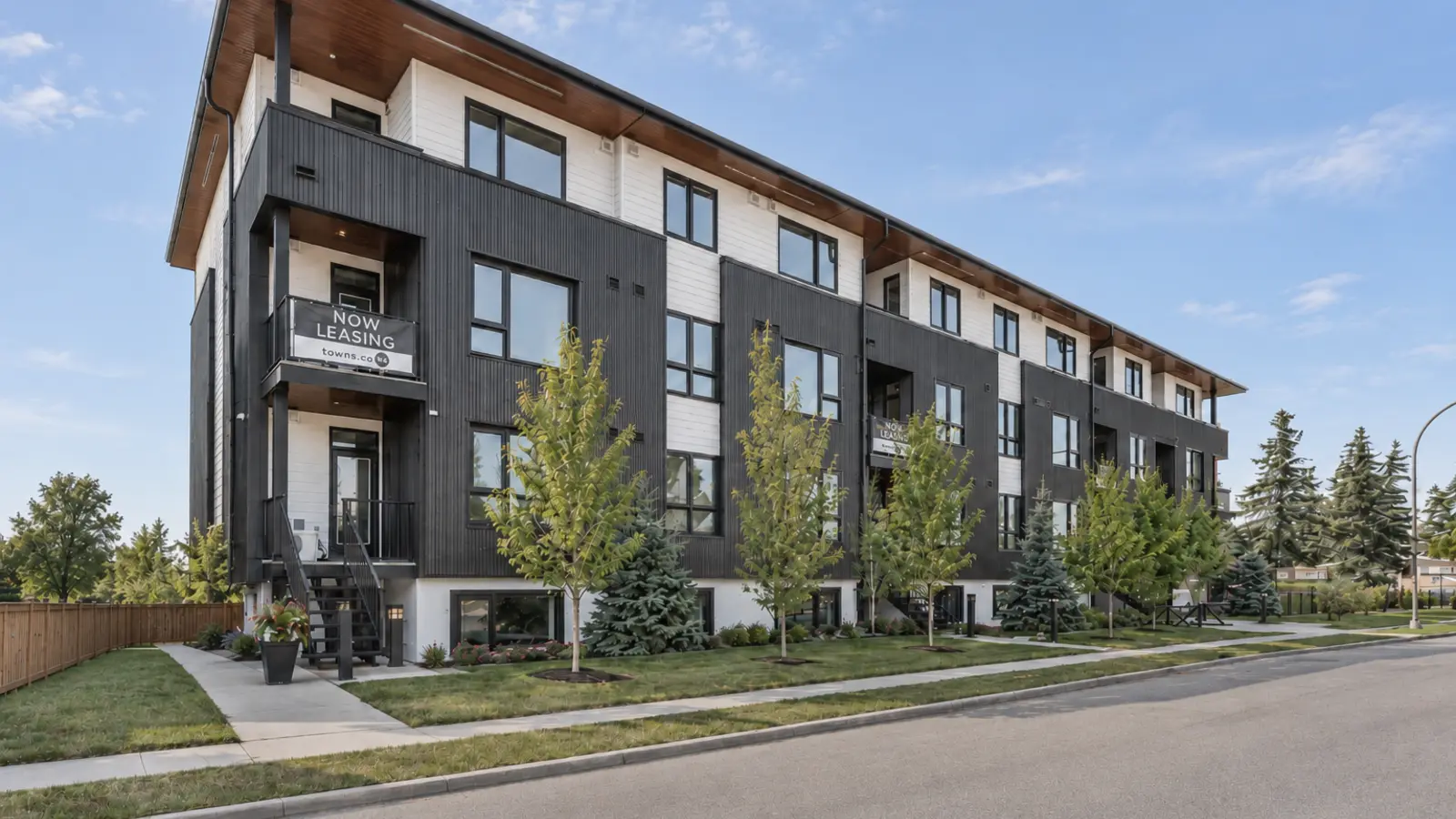Optima completed multi-family development at 4616 73 St NW
